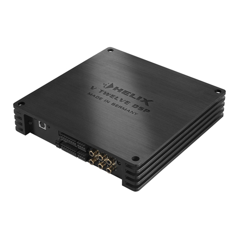 HELIX V TWELVE DSP User manual