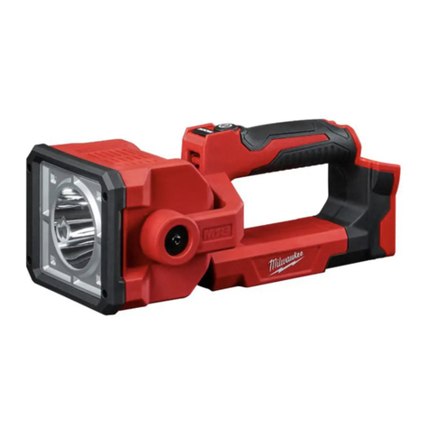 Milwaukee M18 SLED User manual