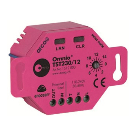 Omnio TST230/12 manual