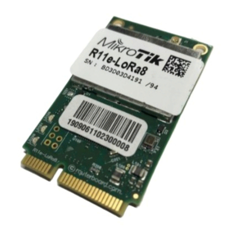 MikroTik R11e-LoRa8 quick guide MikroTik R11e-LoRa8 quick guide