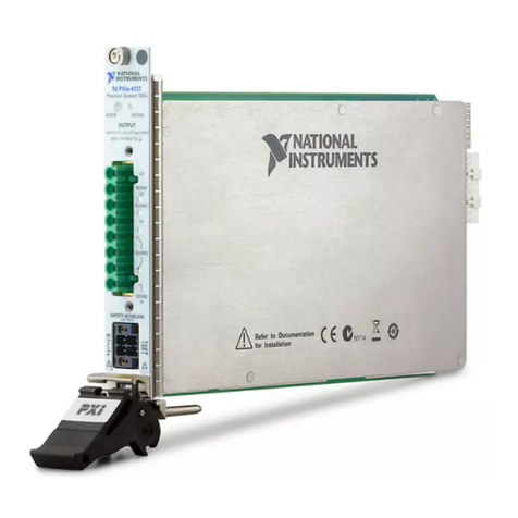 National Instruments NI PXIe-4137 Manual