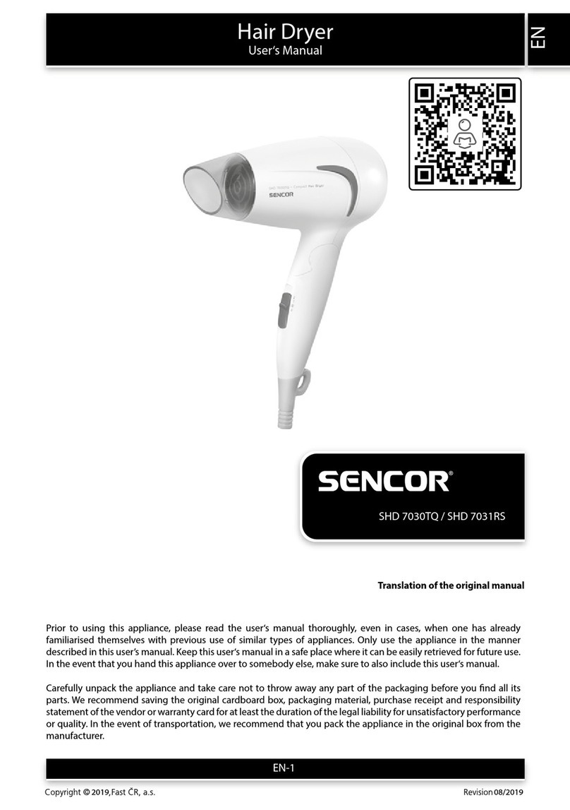 Sencor SHD 7030TQ user manual