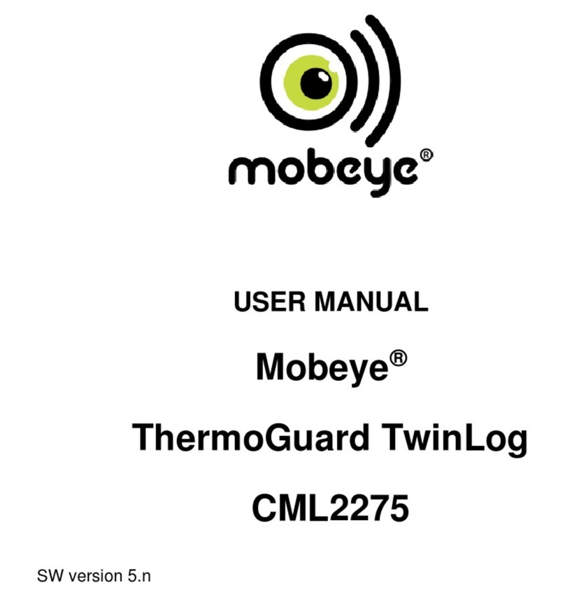 Mobeye ThermoGuard TwinLog CML2275 User manual Mobeye ThermoGuard TwinLog CML2275 User manual