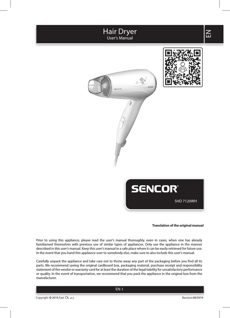 Sencor SHD 7120WH user manual