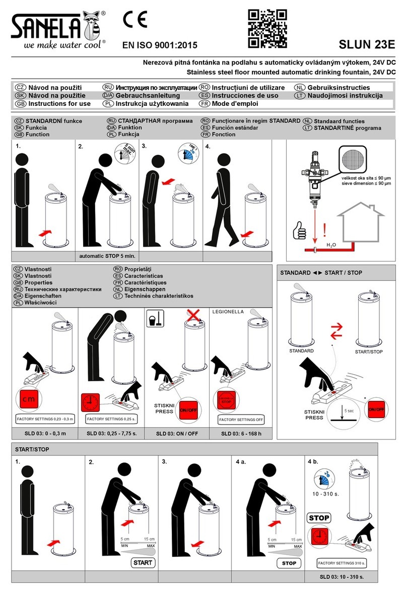 Sanela SLUN 23E Instructions for use