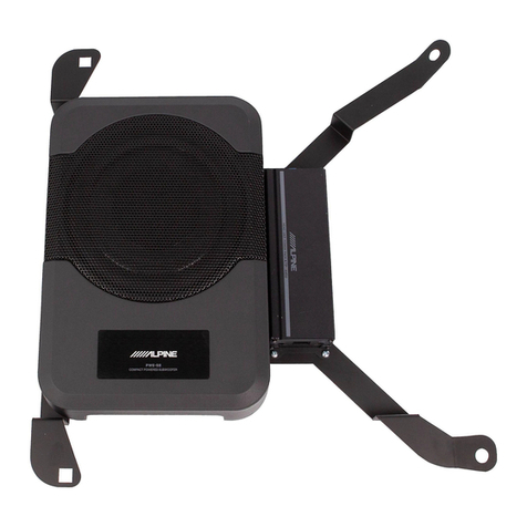Alpine PSU-300ACD User manual