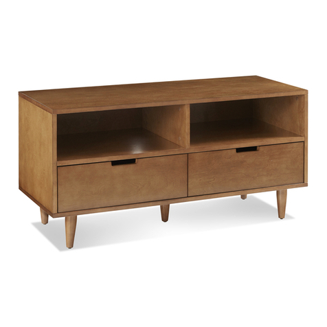 Better Homes and Gardens FLYNN MEDIA CONSOLE BH47-084-899-02 Assembly instructions