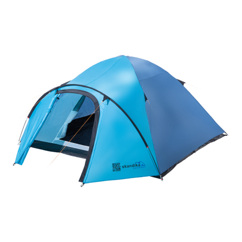 skandika outdoor LARVIK 4 Setup Instruction