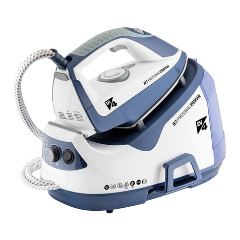 Di4 Jet Pressing 2850W Instructions for use