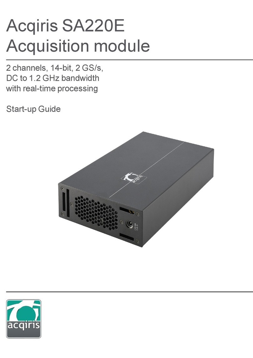 Acqiris SA220E Startup guide
