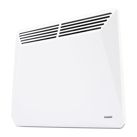 Goldair GPH150 User manual