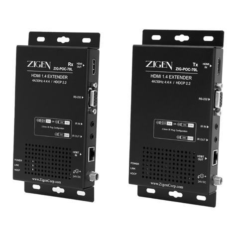 Zigen ZIG-POC-70 user manual