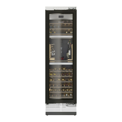 Miele KWT 2661 ViS Operating and installation instructions