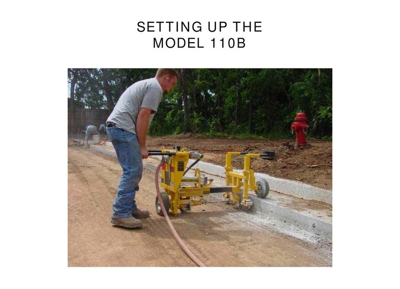 E-Z DRILL 110B Setting up
