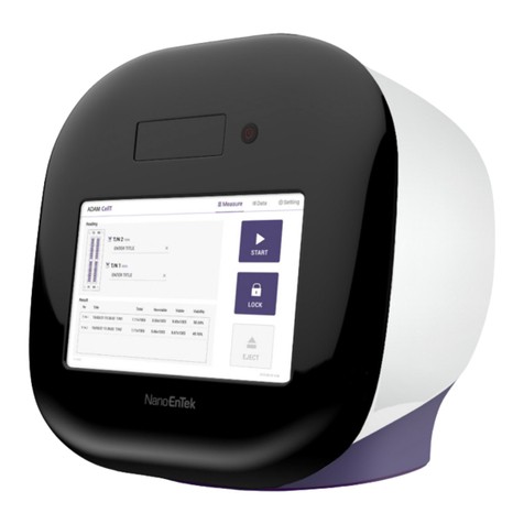 NanoEnTek ADAM CellT User manual