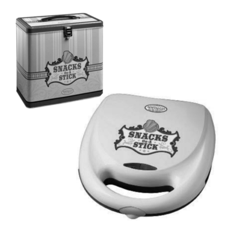 Nostalgia SOS600KIT Quick guide