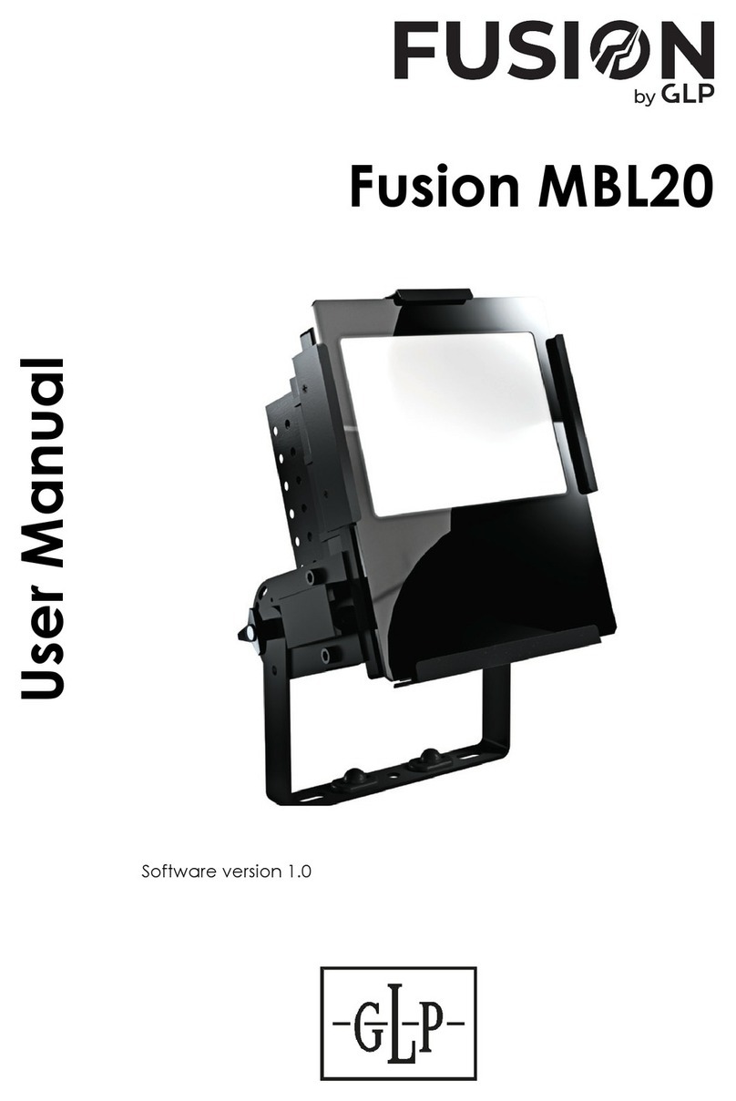 GLP Fusion MBL20 user manual