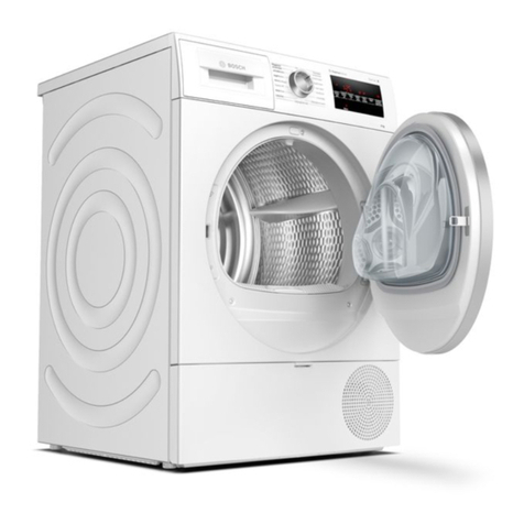 Bosch WTR85TH0 User manual