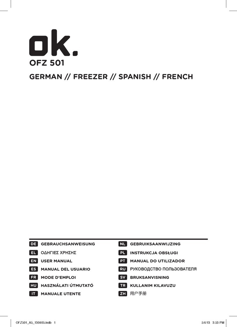O.K. OFZ 501 user manual