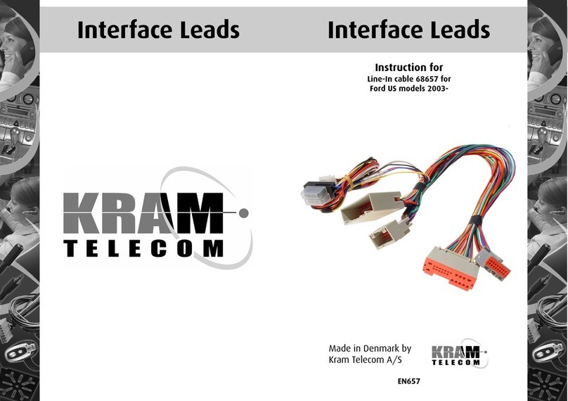 KRAM telecom 68657 instructions