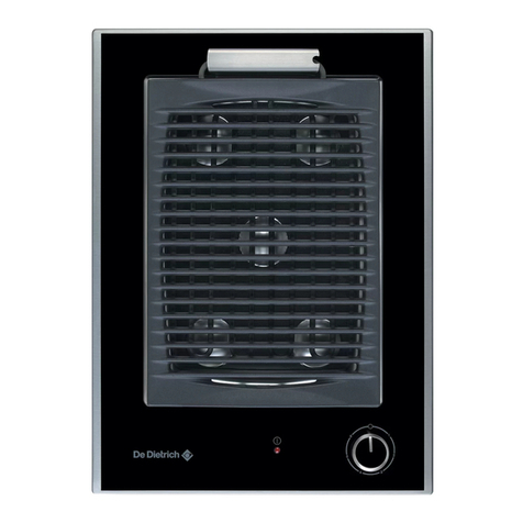 DeDietrich DTE748X Manual
