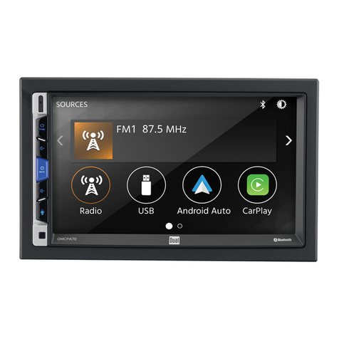 Dual DMCPA70 Operating instructions