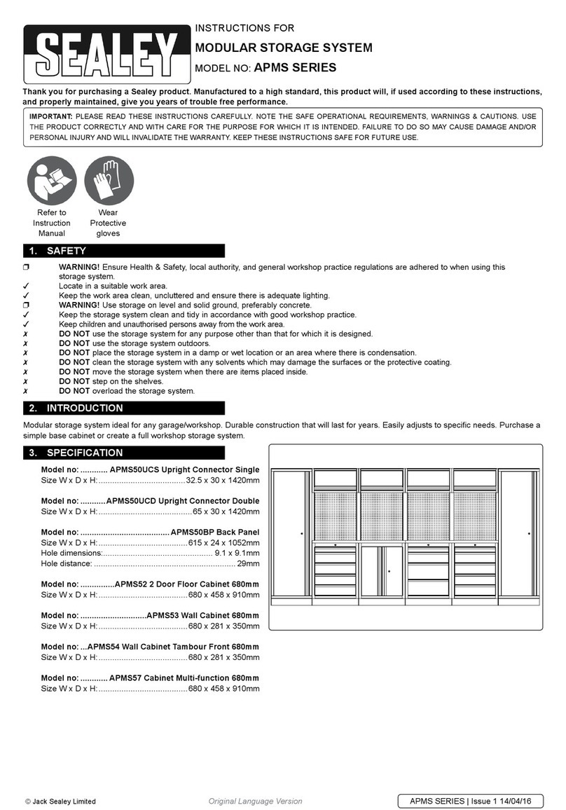Sealey APMS Series User manual