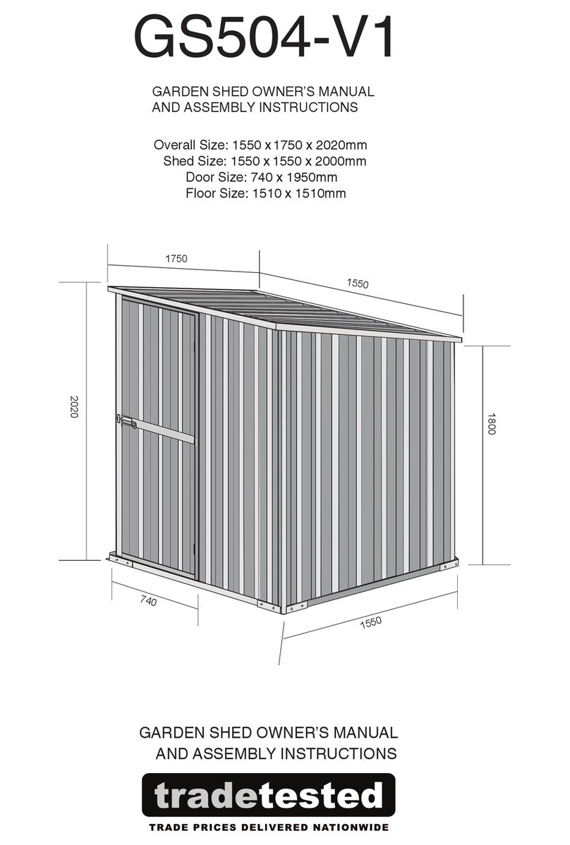 tradetested GS504-V1 Assembly instructions