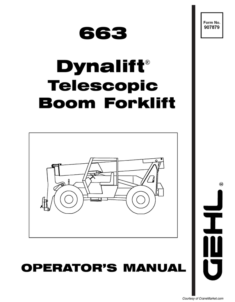 Gehl Dynalift 663 User manual