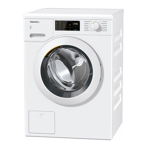 Miele WWD 120 User manual