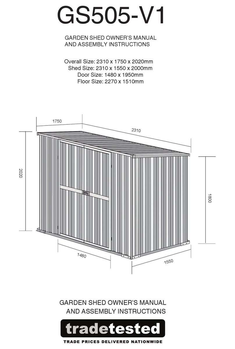 tradetested GS505-V1 Assembly instructions