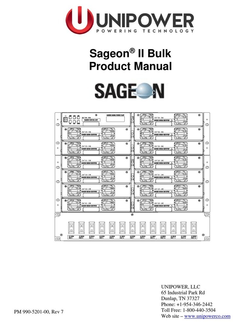Unipower Sageon II Bulk product manual