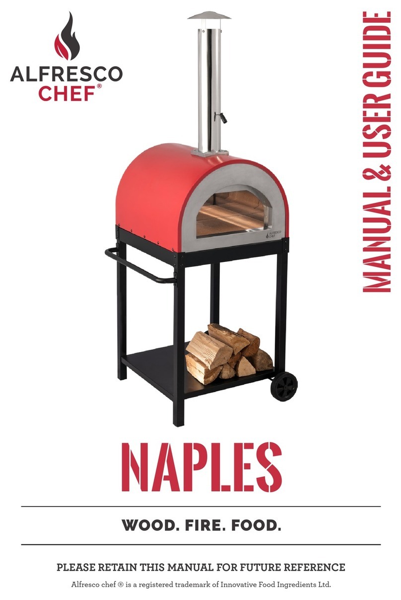 Alfresco Chef NAPLES Manual & user guide