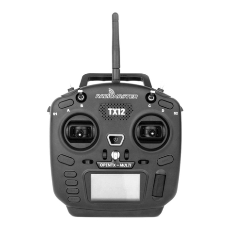 RadioMaster TX12 instruction manual