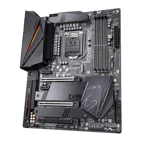 Gigabyte Z490 AORUS PRO AX user manual