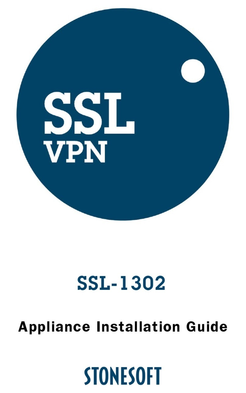 Stonesoft SSL-1302 Appliance installation guide