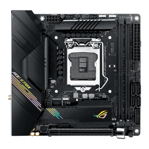 Asus ROG STRIX B460-I GAMING manual