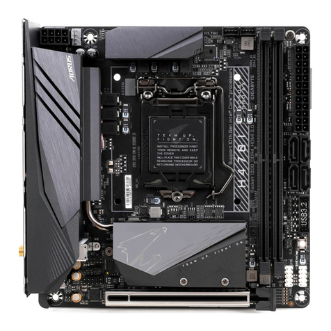 Gigabyte H470I AORUS PRO AX user manual