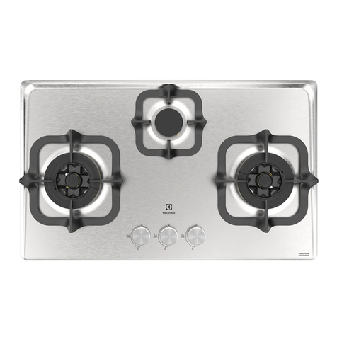 Electrolux EHG735SP User manual