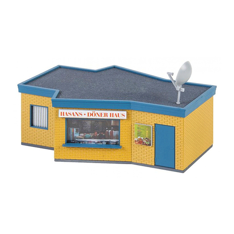 Faller DONER KEBAB BOOTH User manual