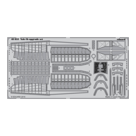 Eduard Yak-1b upgrade set quick start guide