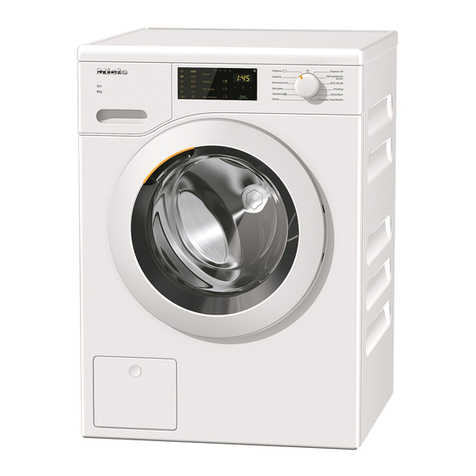 Miele WCD 120 User manual