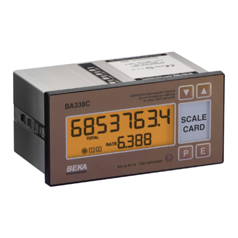 BEKA BA338C User manual