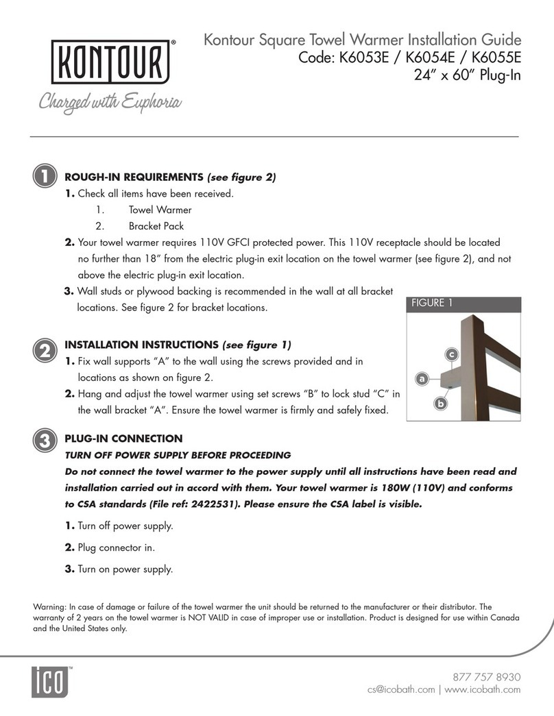 ICO Kontour K6053E installation guide
