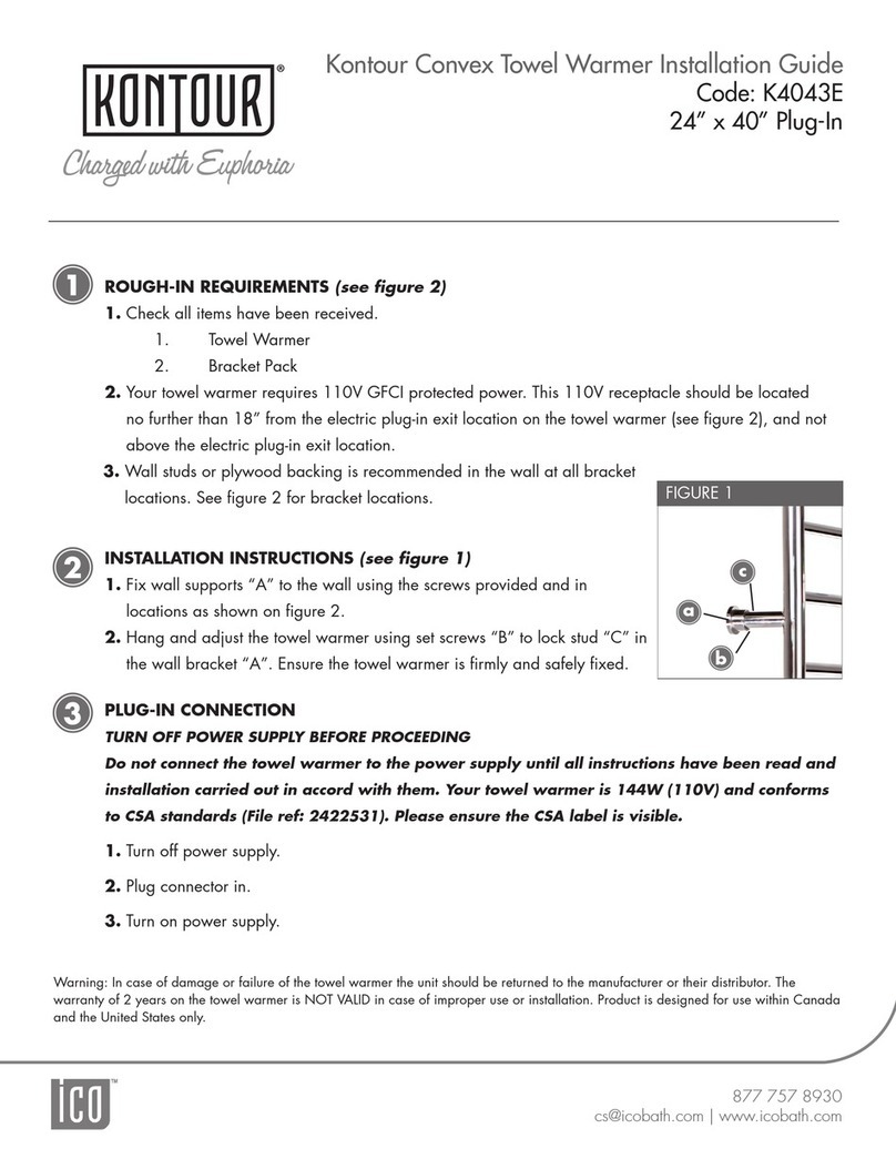 ICO KONTOUR K4043E installation guide