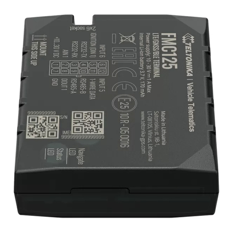 Teltonika FMB125 Installation guide