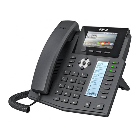 Fanvil X5S User manual