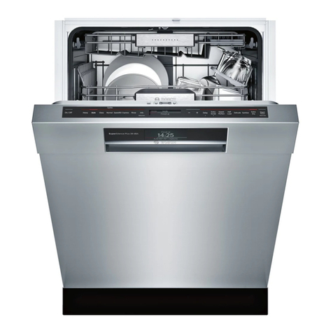 Bosch SHE89PW55N operating instructions