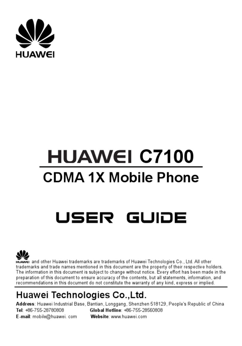 Huawei C7100 User manual