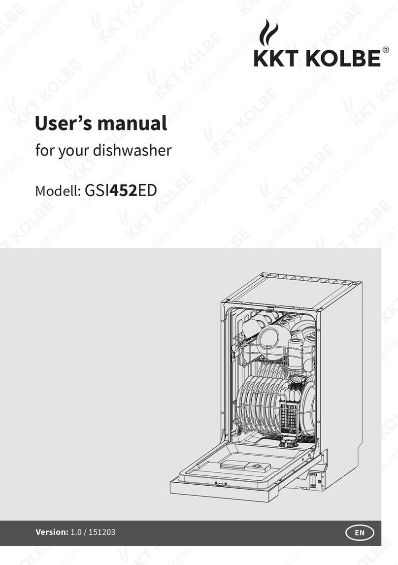 KKT KOLBE GSI452ED User manual